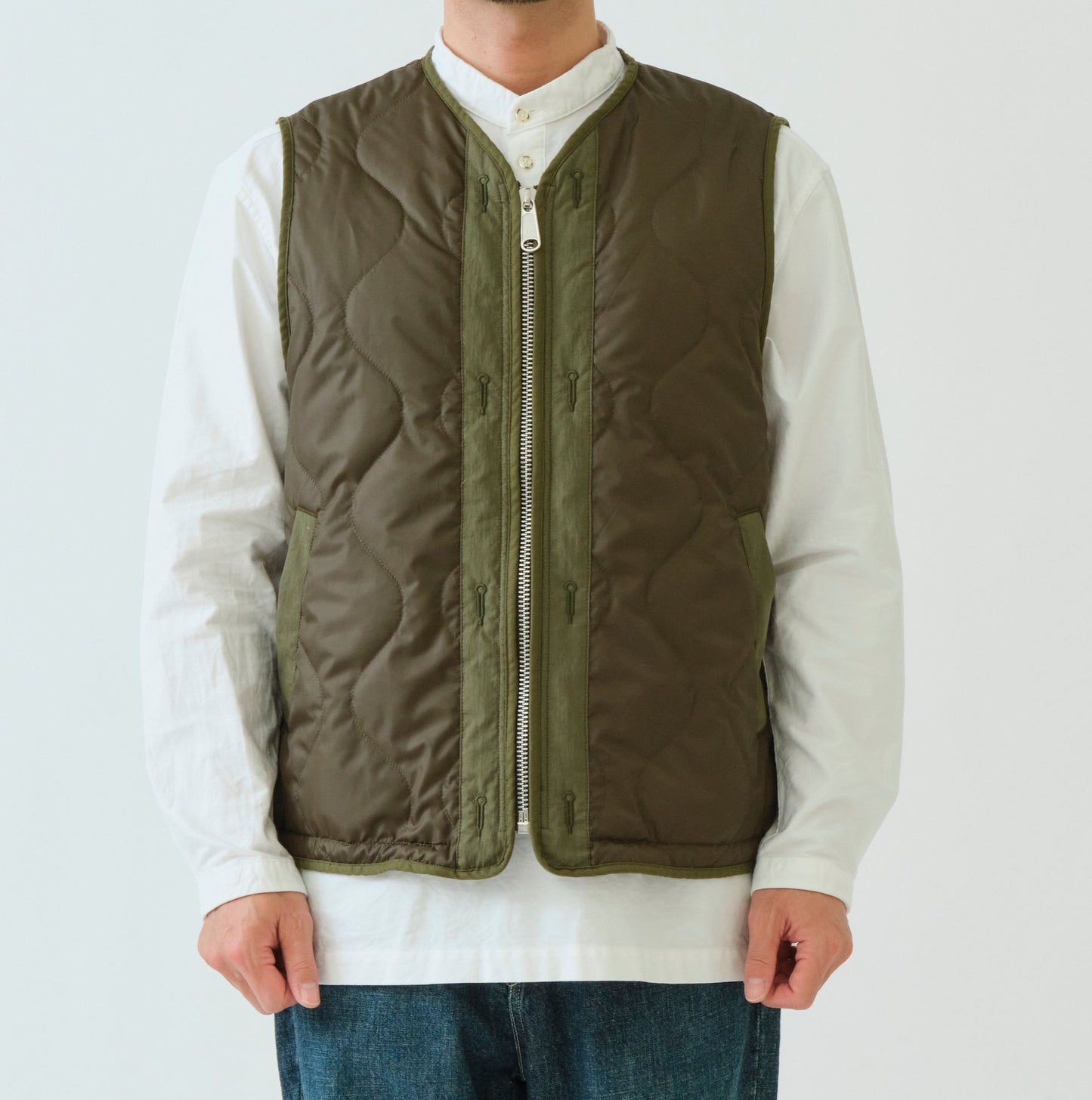 Sage De Cret - Reversible Liner Type vest