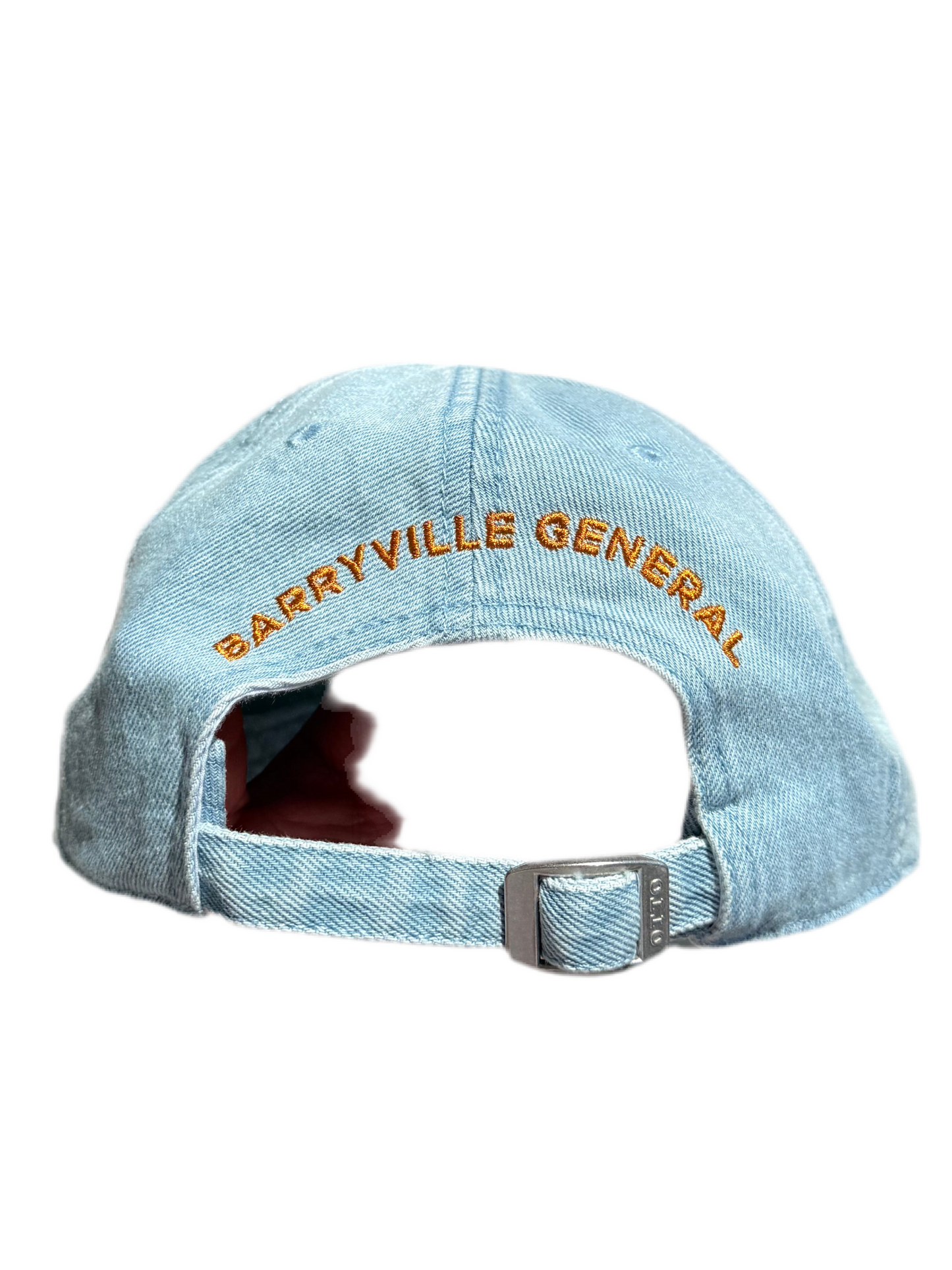 STRAWBERRY BG DENIM BASEBALL HAT