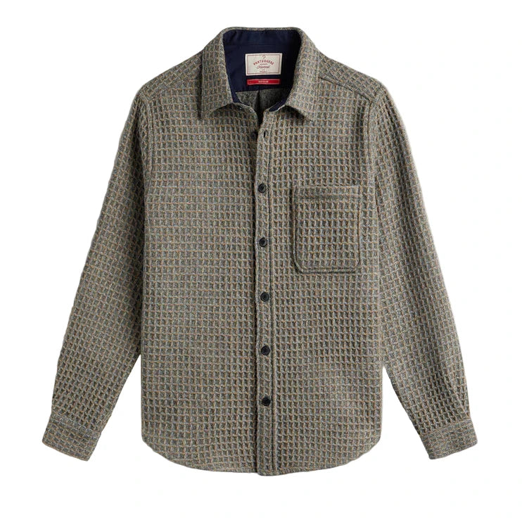 Portuguese Flannel - Wool Honey Comb Jacket