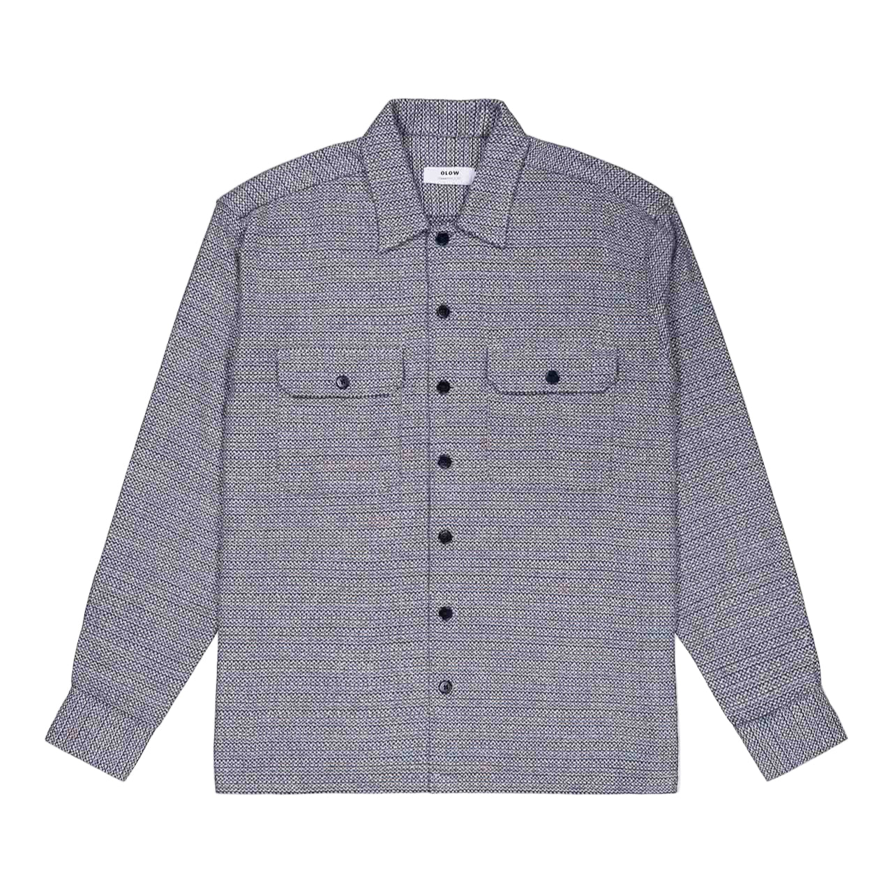 Olow - Mottled Blue Décré Plémon Shirt
