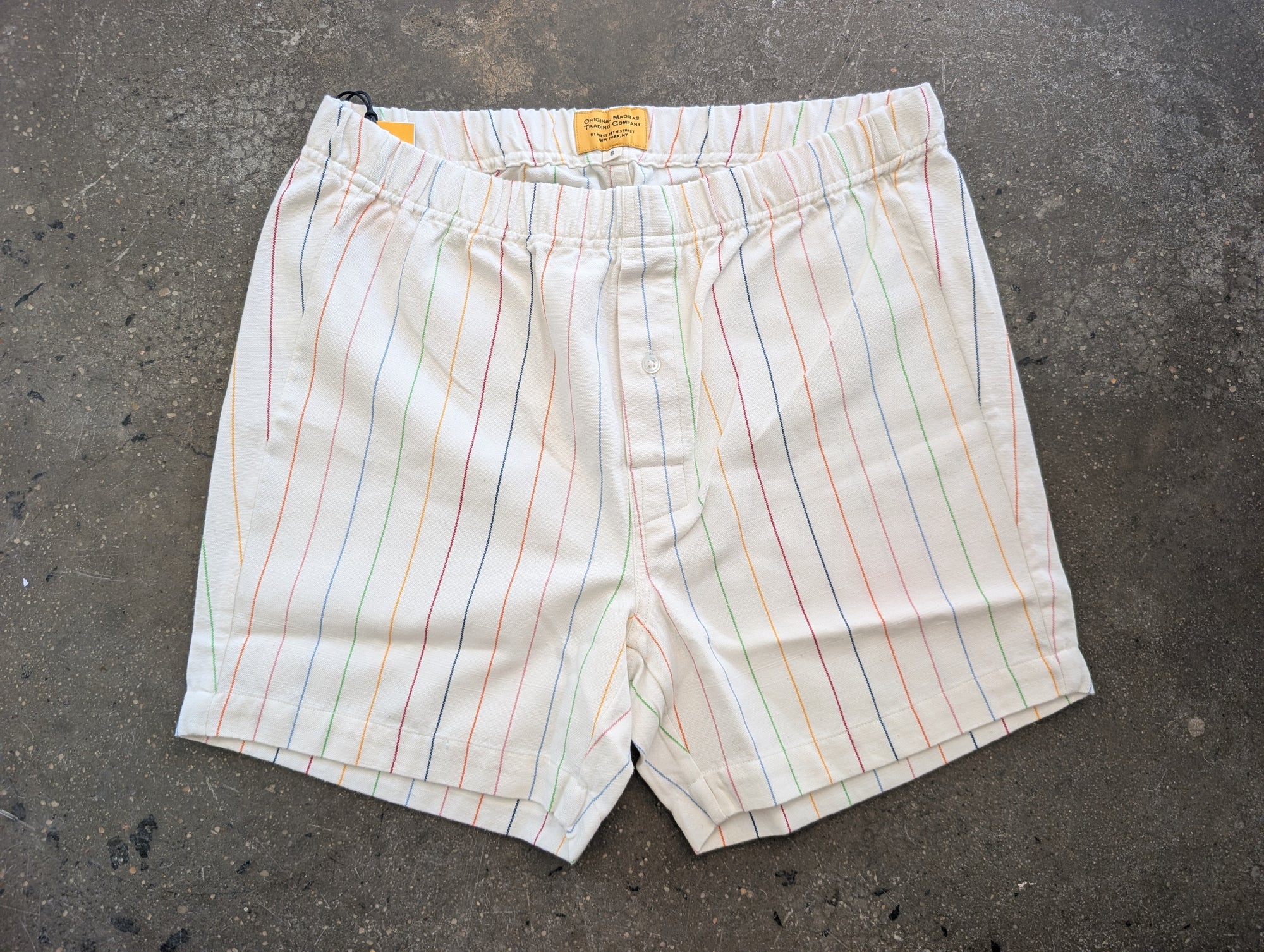Original Madras Trading Company Boxer Shorts -Two Ply Oxford Weave