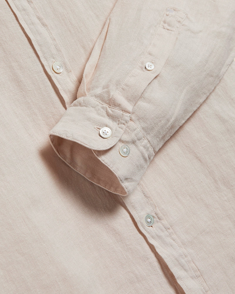 Portuguese Flannel Long Sleeve Linen Shirt