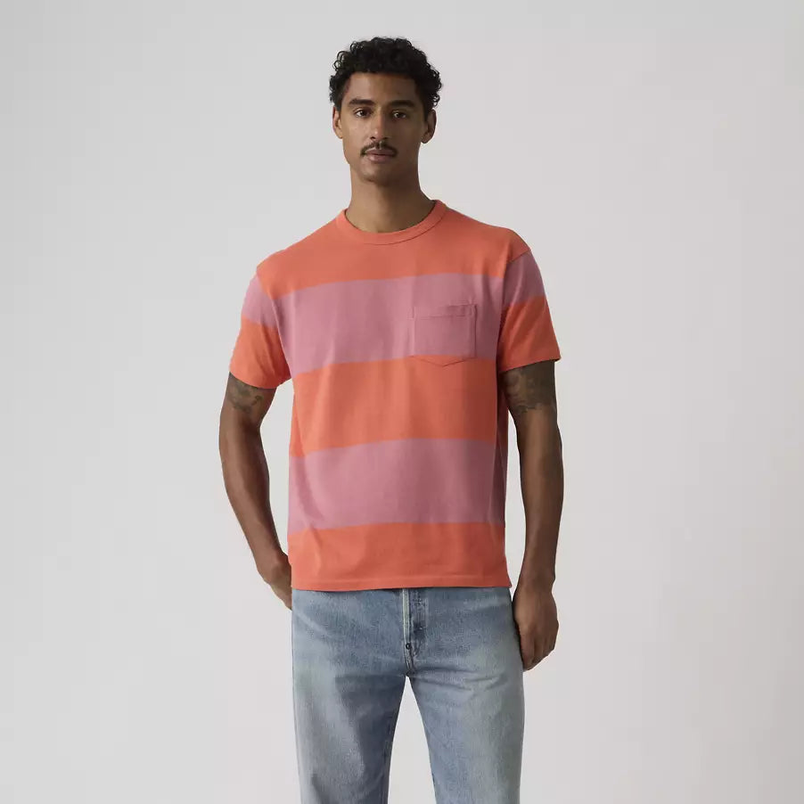 Levi's Vintage Clothing 1960's Casuals Tee Ginger Stripe