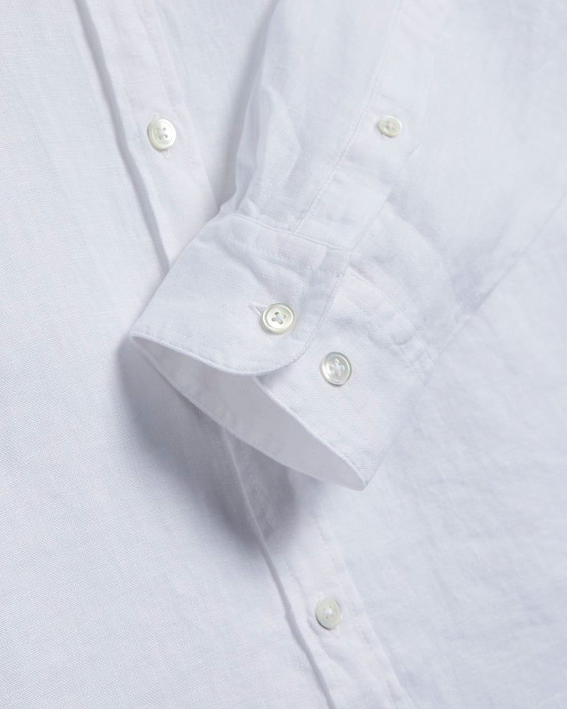 Portuguese Flannel Long Sleeve Linen Shirt