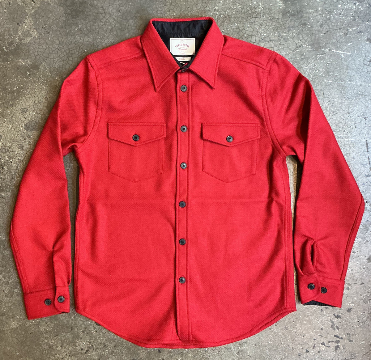 Portuguese Flannel - Red Wool