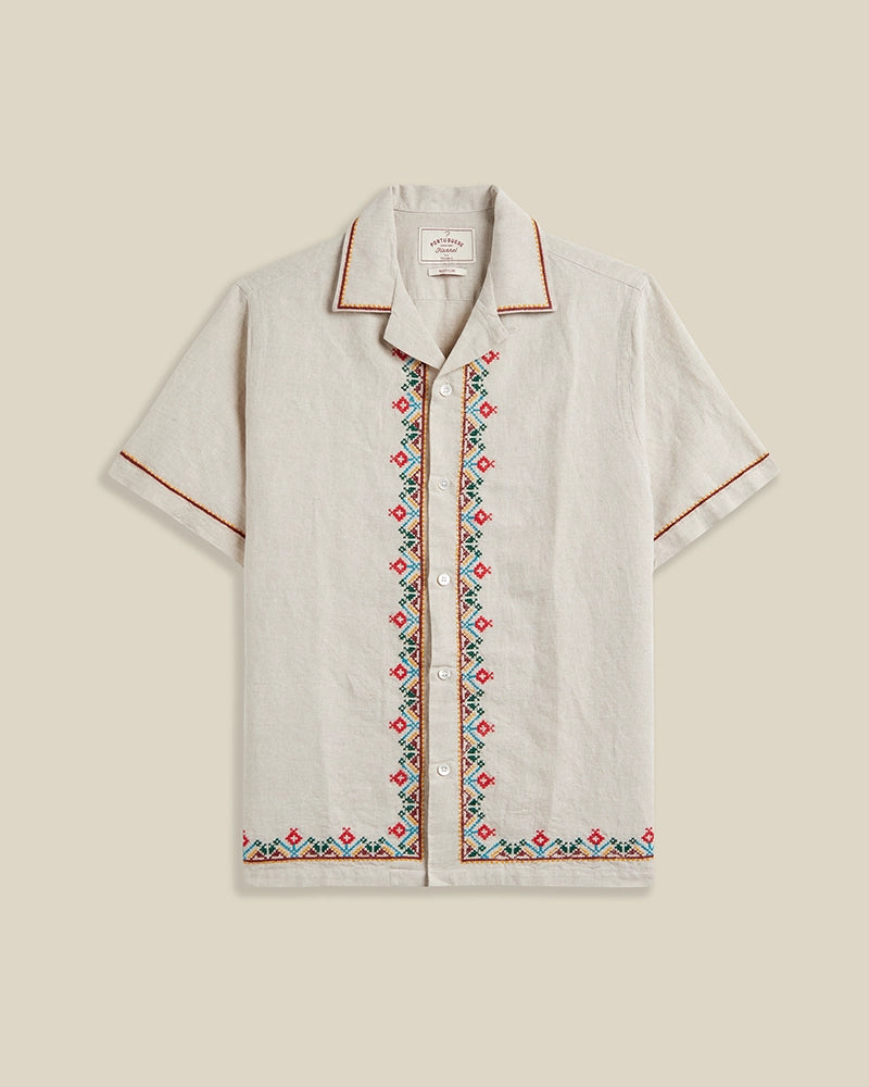 Portuguese Flannel Folclore Short Sleeve Shirt