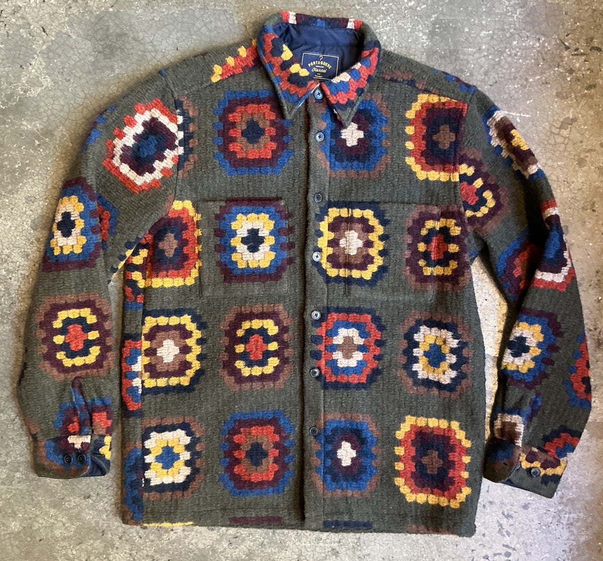 Portuguese Flannel - Grandma's Quilt Overshirt