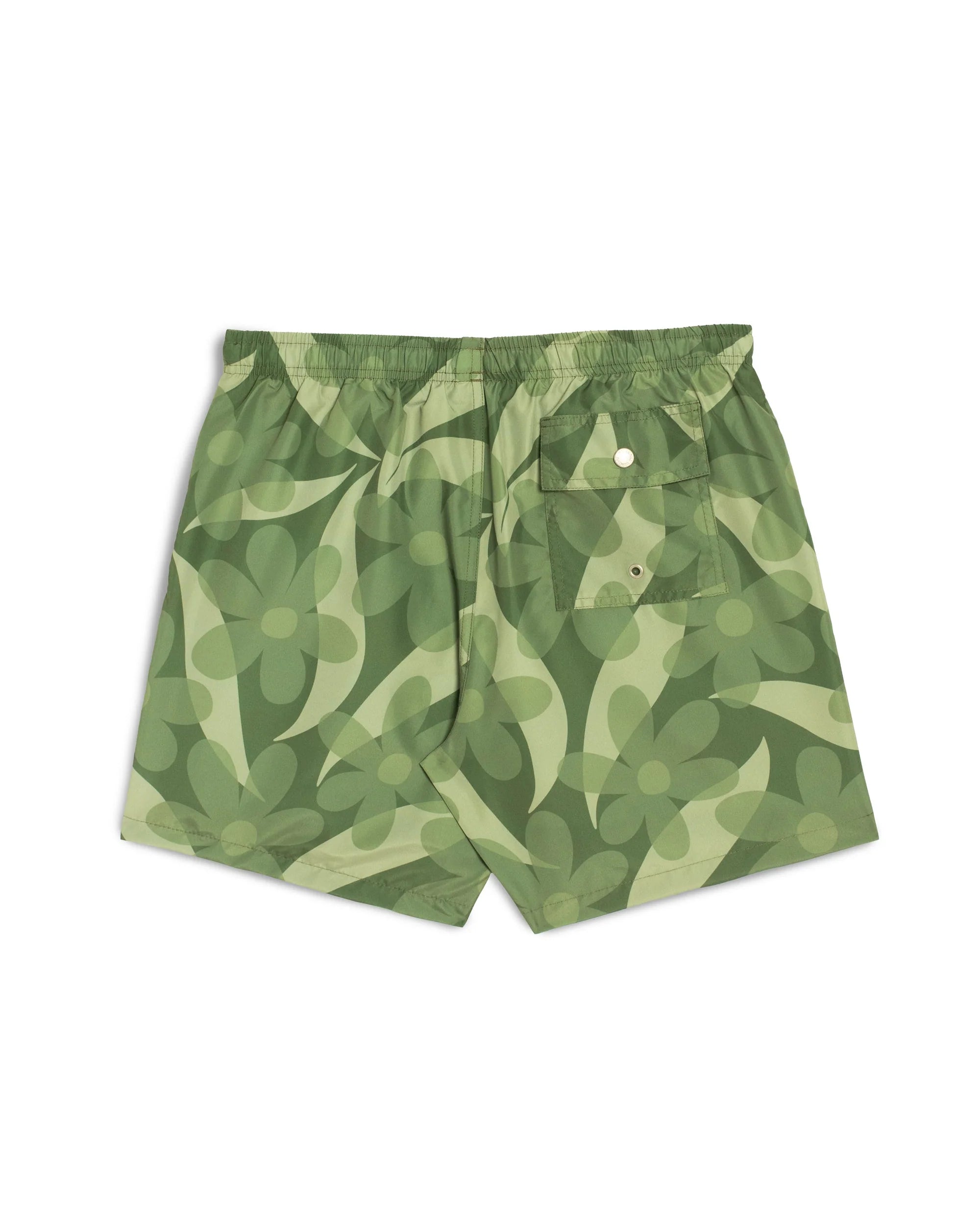 Bather Daisy Trip Swim Trunk - Fern Green