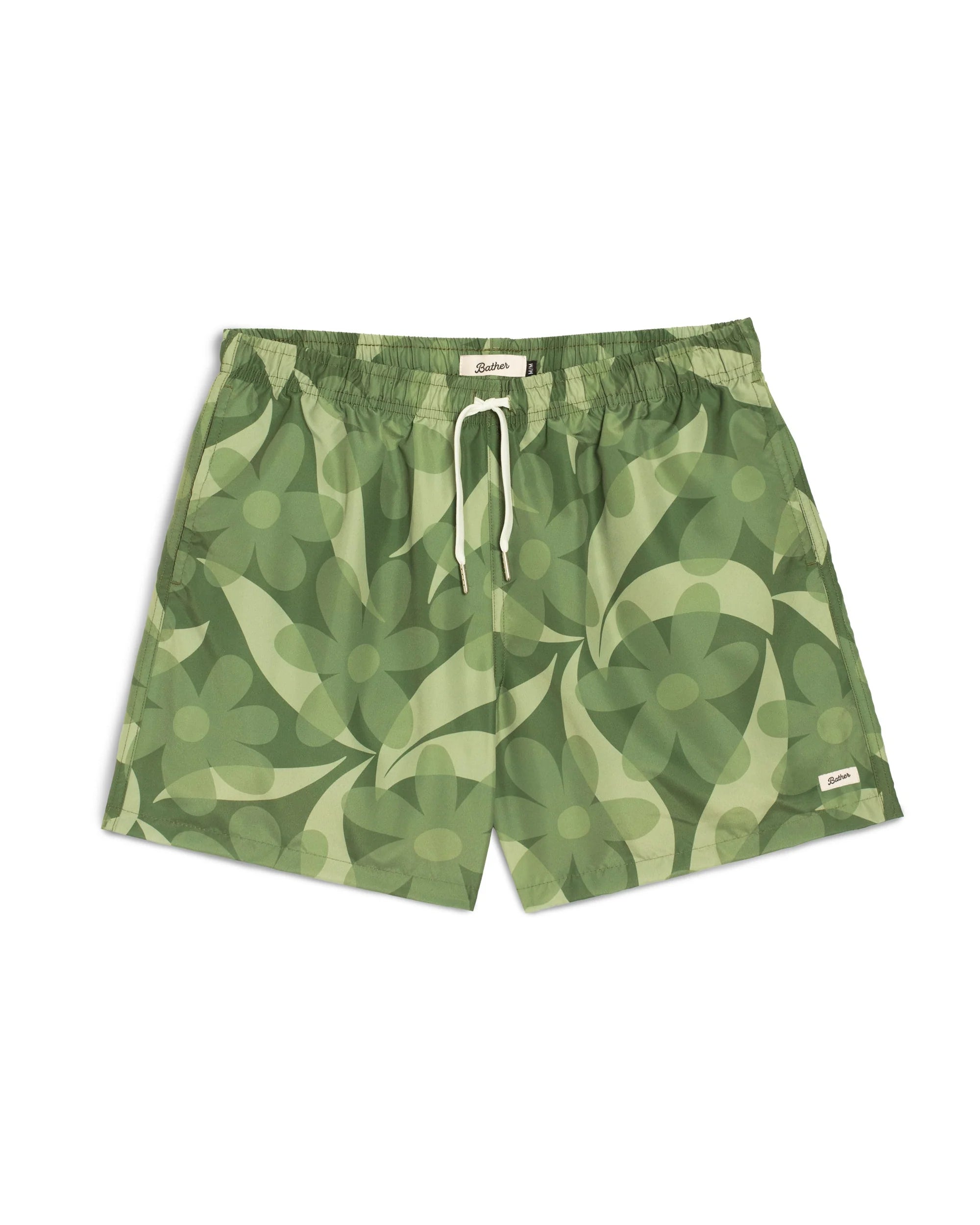 Bather Daisy Trip Swim Trunk - Fern Green
