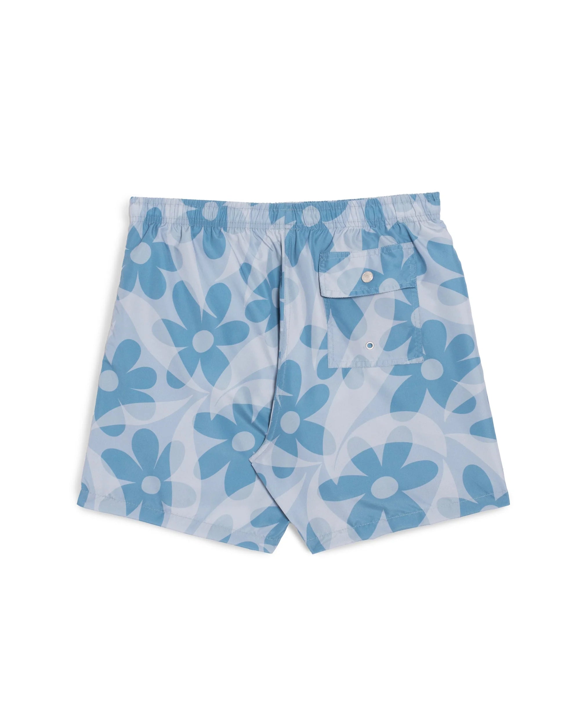 Bather Daisy Trip Swim Trunk - Grotto Blue