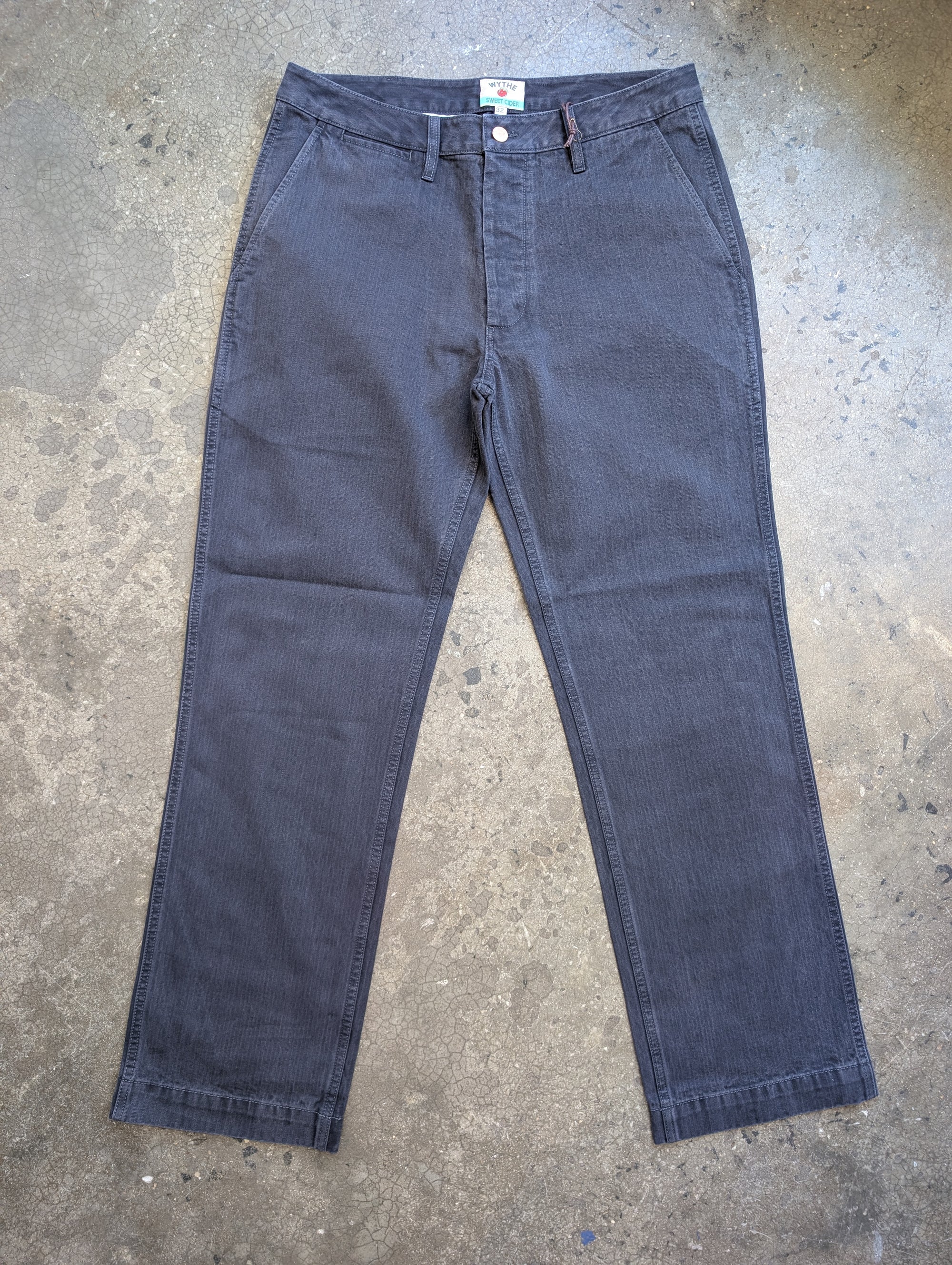 Wythe Japanese HBT Chicos -Faded Navy