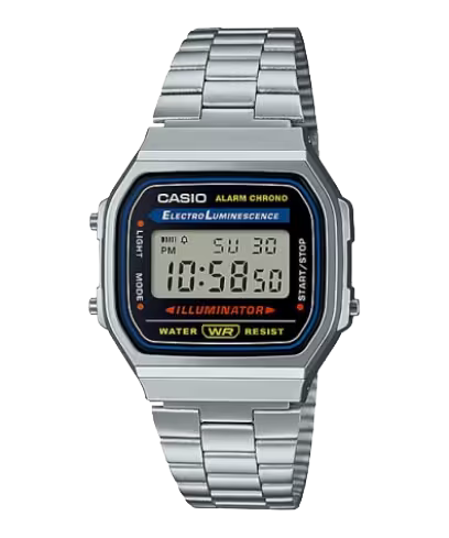 Casio Vintage Silver Digital Watch