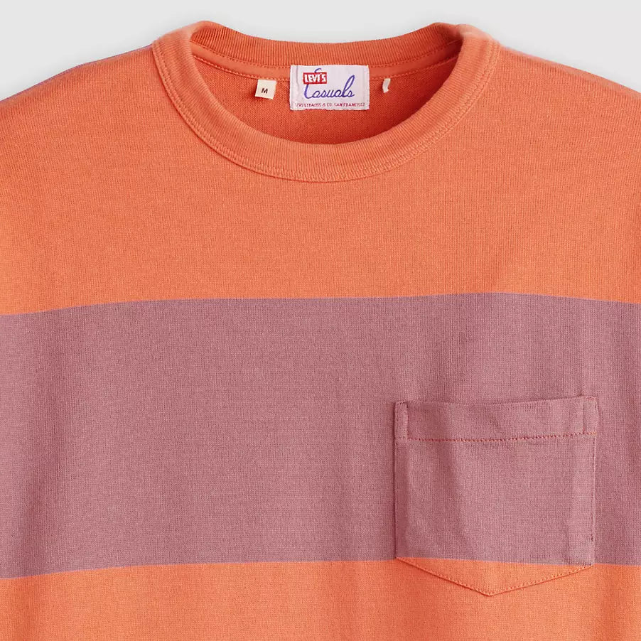 Levi's Vintage Clothing 1960's Casuals Tee Ginger Stripe