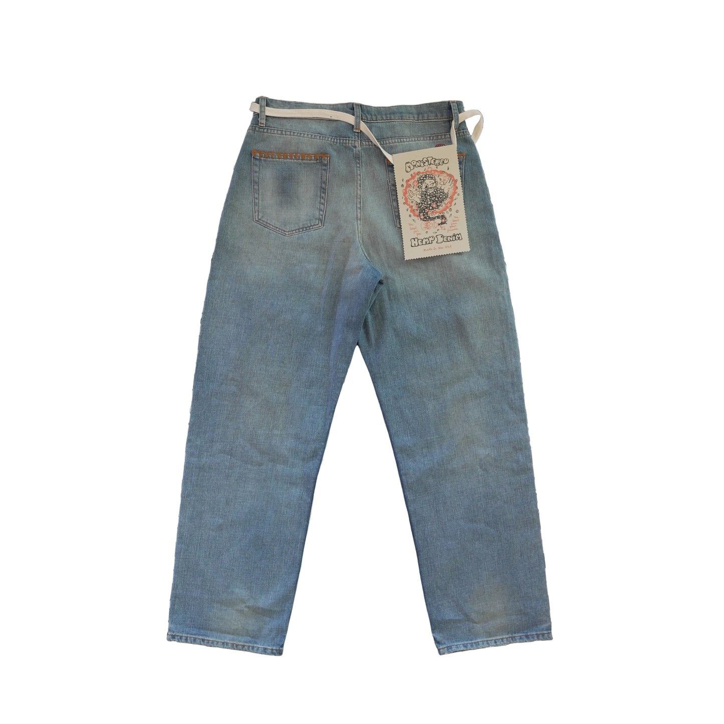 Monostereo-  Carrot Hemp Jean repair