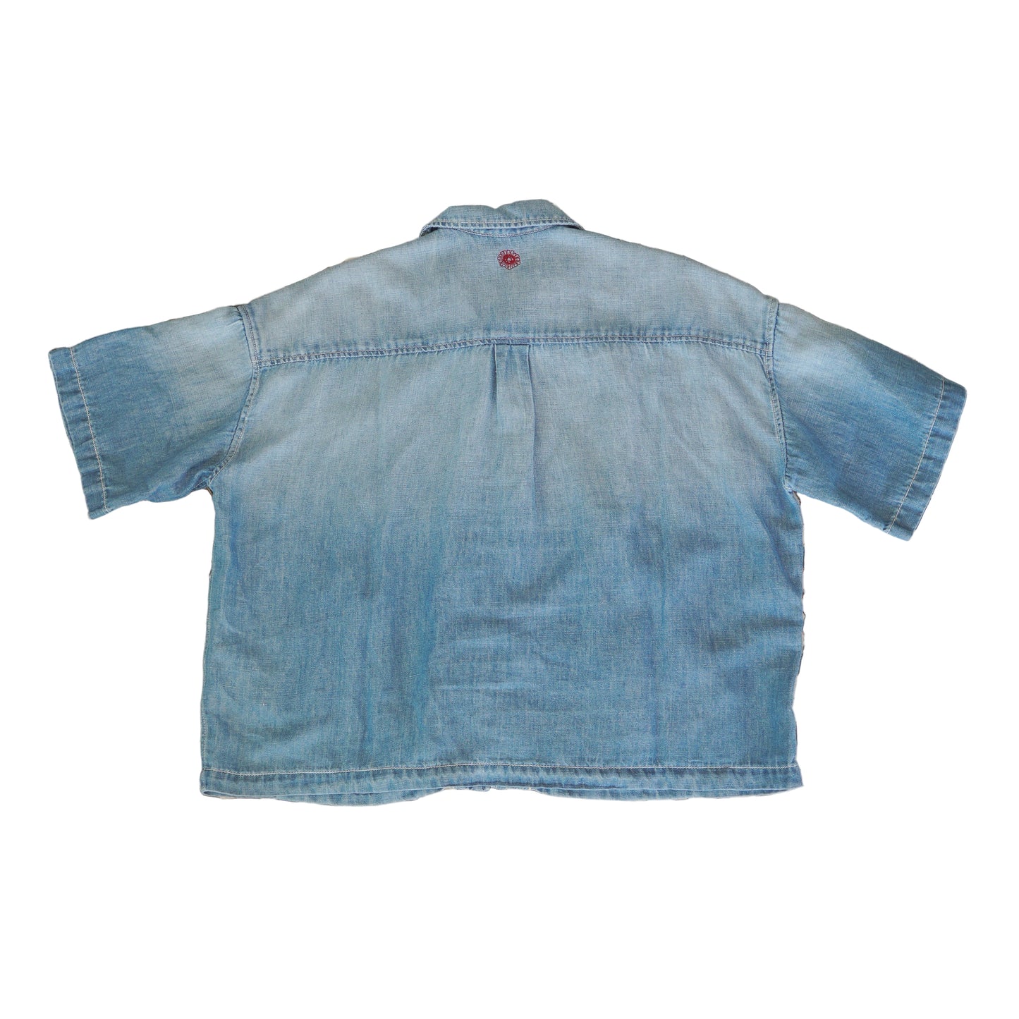 Monostereo - Chambray Cropped Shirt