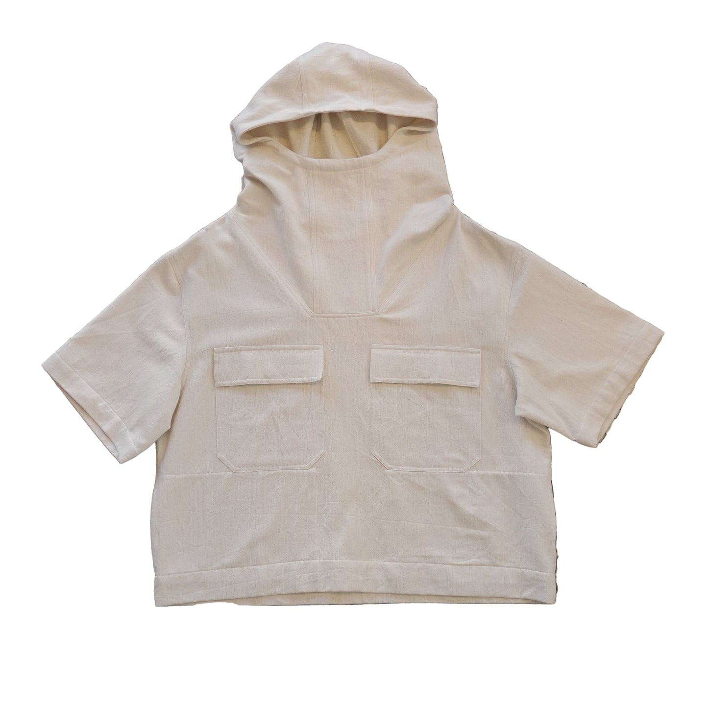 INDI + ASH - Short Sleeve Hooded Smock