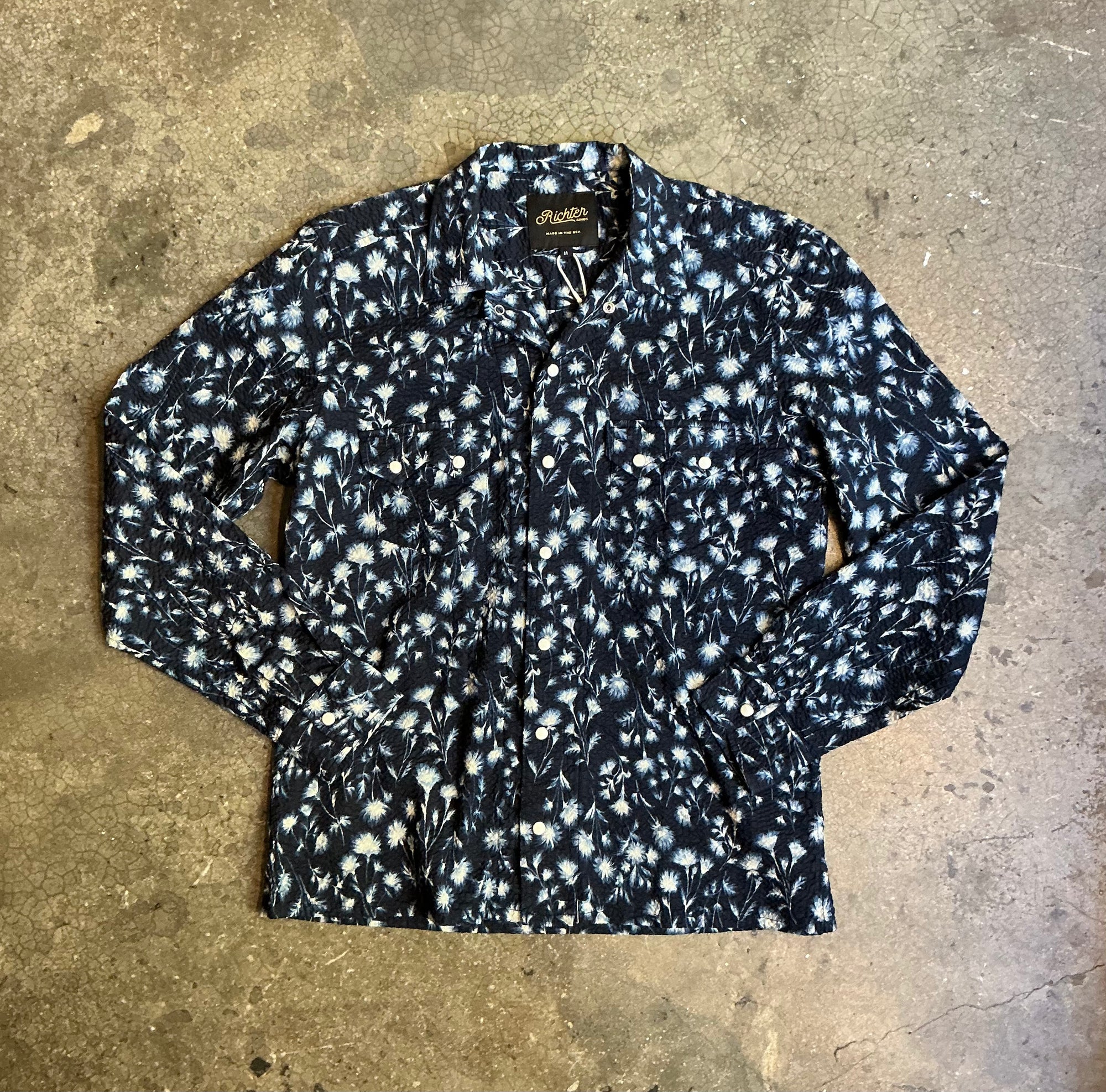 Richter Salado Seersucker Shirt - Dandelion