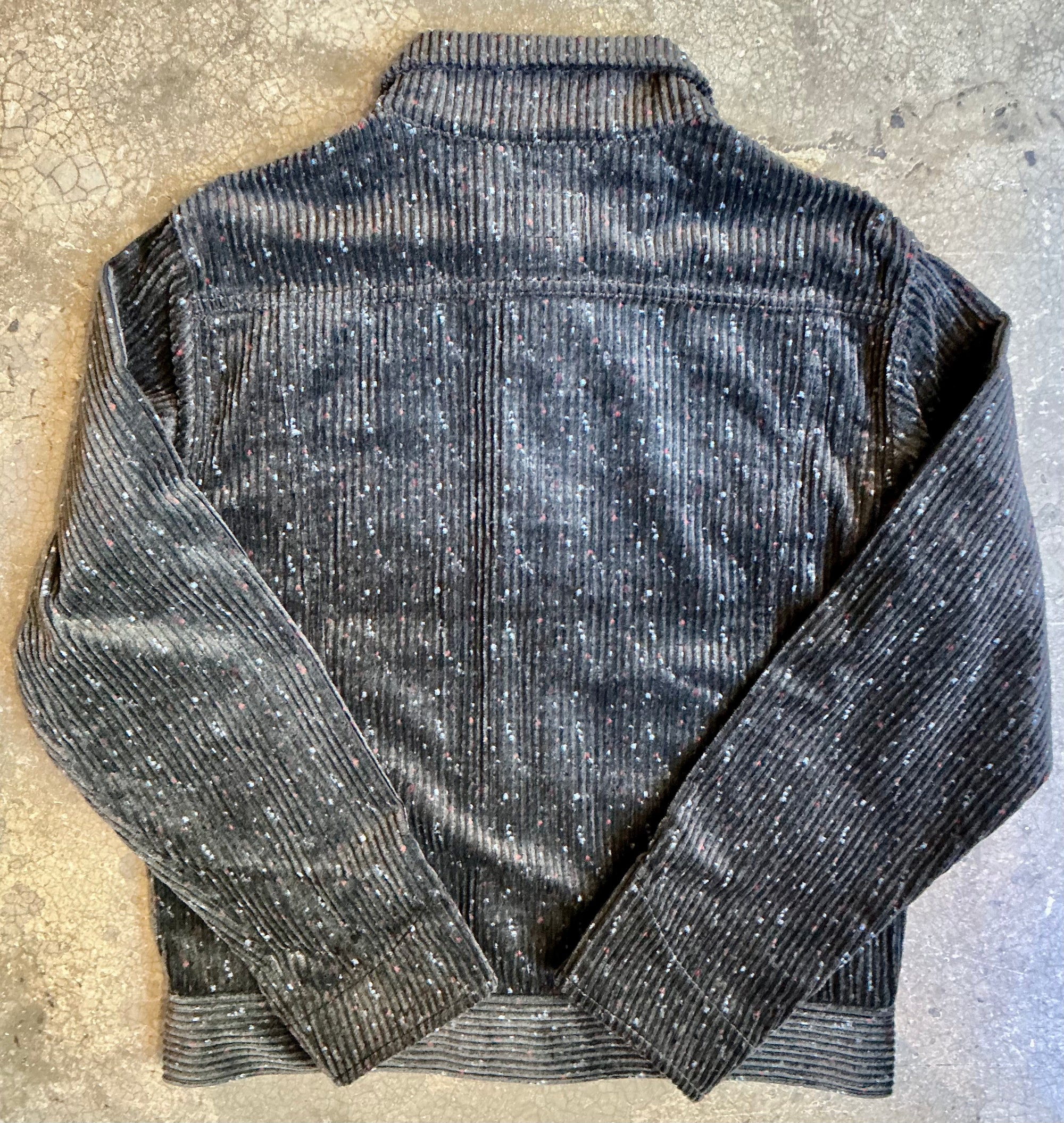 Wythe Valley Donegal Corduroy Ranch Jacket - Night Sky