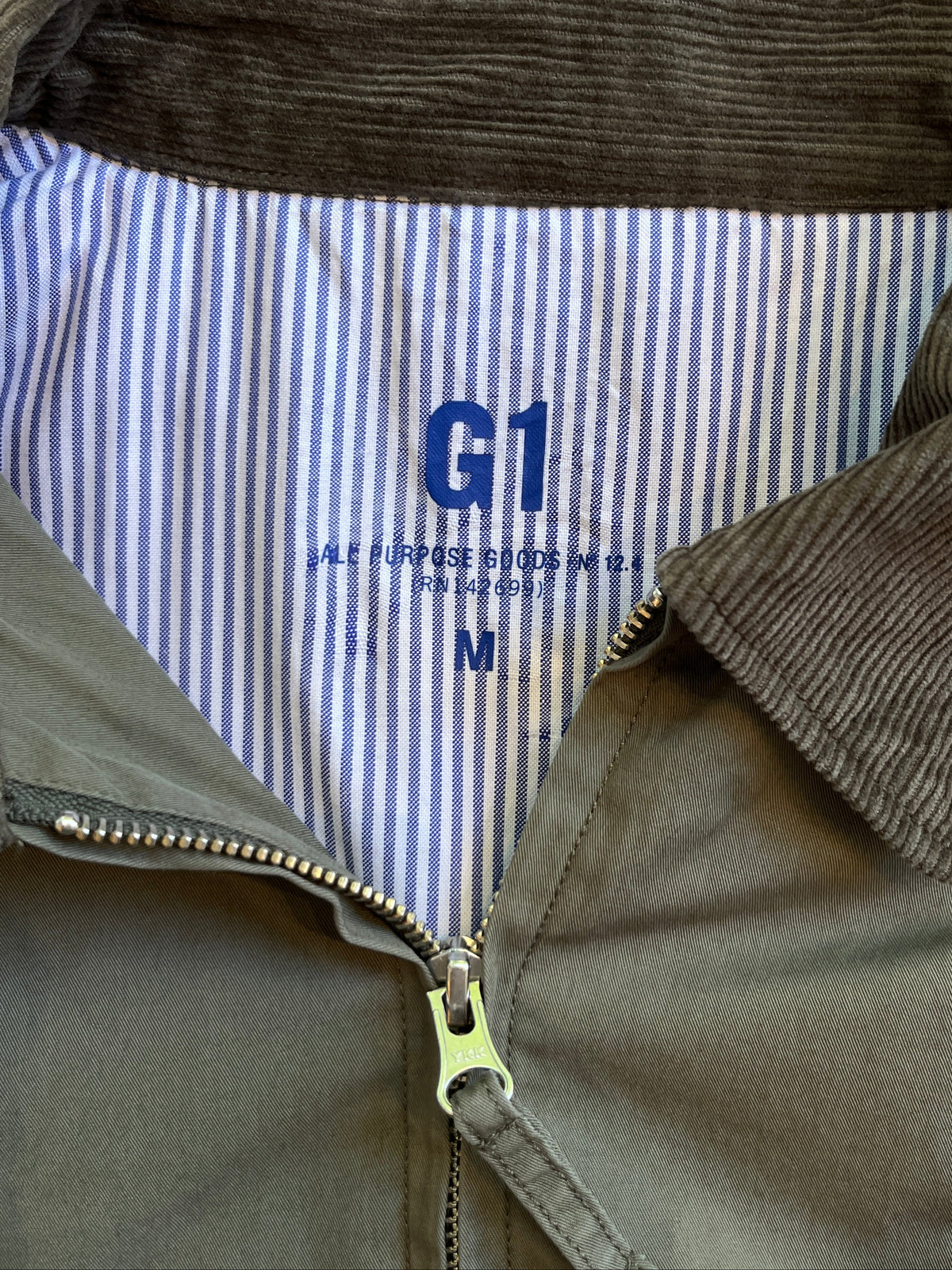 G1 Padded Field Jacket – Field Green