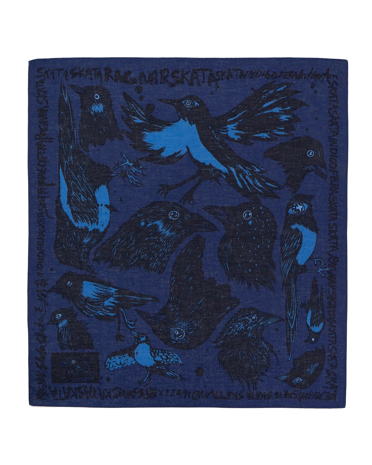 Indigofera x Ragnar Persson, The Devil's Bird Bandana