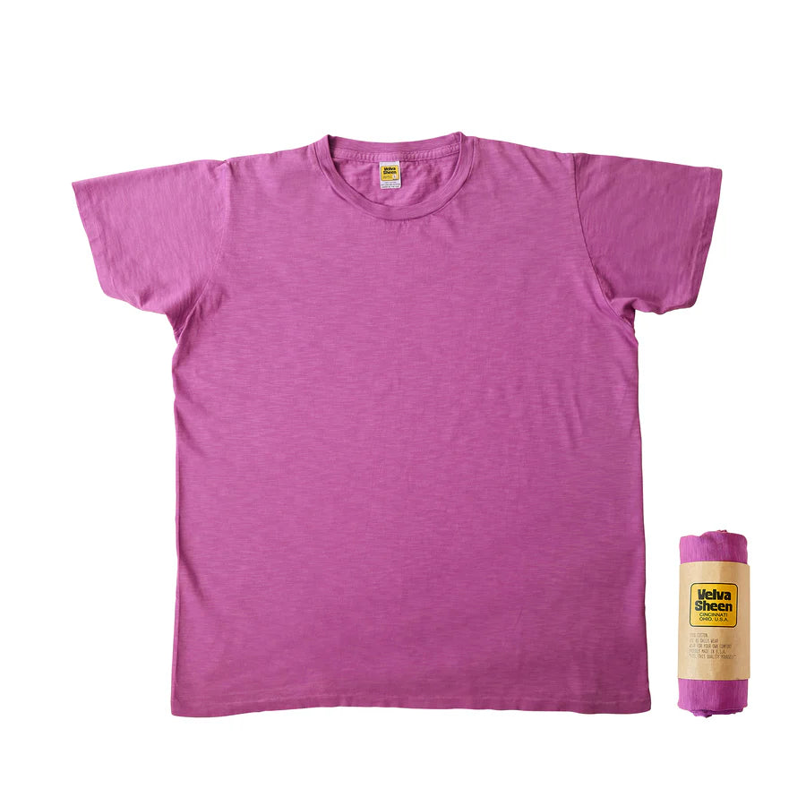 Velva Sheen Rolled Short Sleeve Tee
