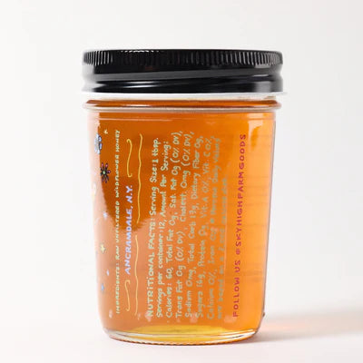 Our Raw Wildflower Honey is harvested in the rolling hills of the Hudson Valley by the team at Bee Hollow Farm: beekeepers with lifetimes of experience keeping bees happy and healthy.

The bees forage on clover and native summer wildflowers like bee balm, black eyed susans, asters, and queen anne’s lace. It takes the pollen of one million flowers to make every jar.