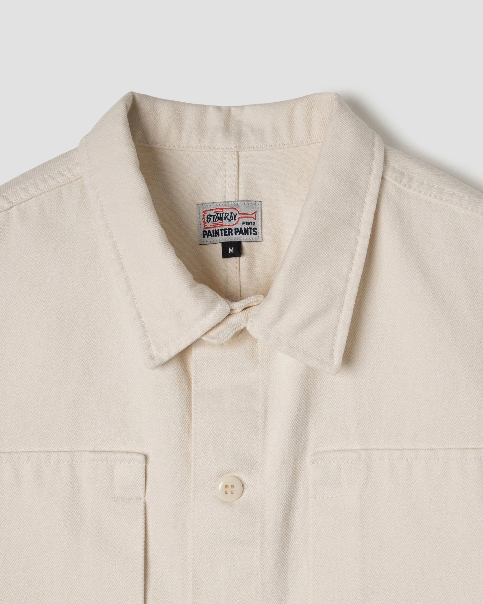 Stan Ray Short Sleeve Painter Shirt - Natural