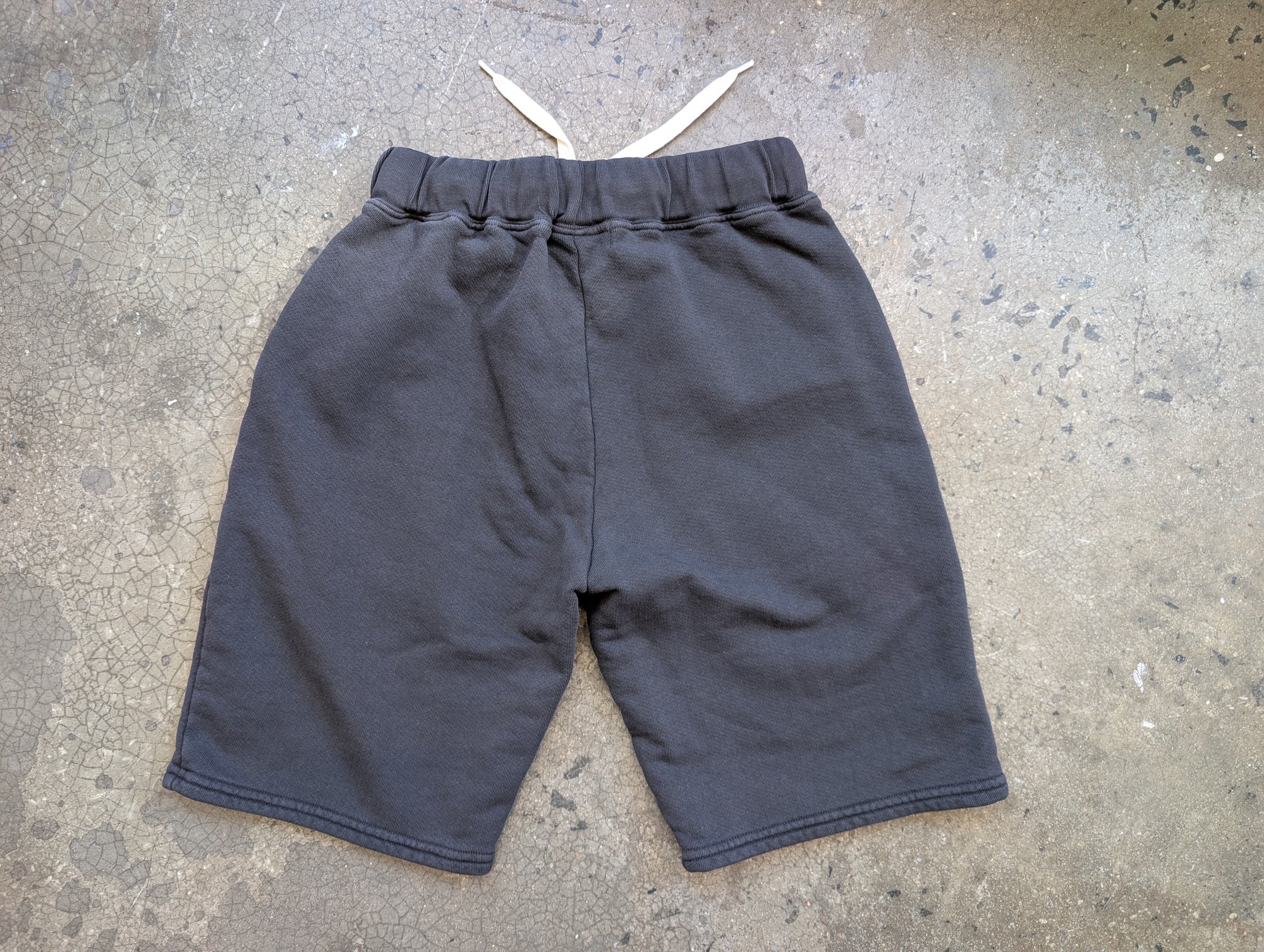 Velva Sheen Mid-weight Army Gym Shorts - Black