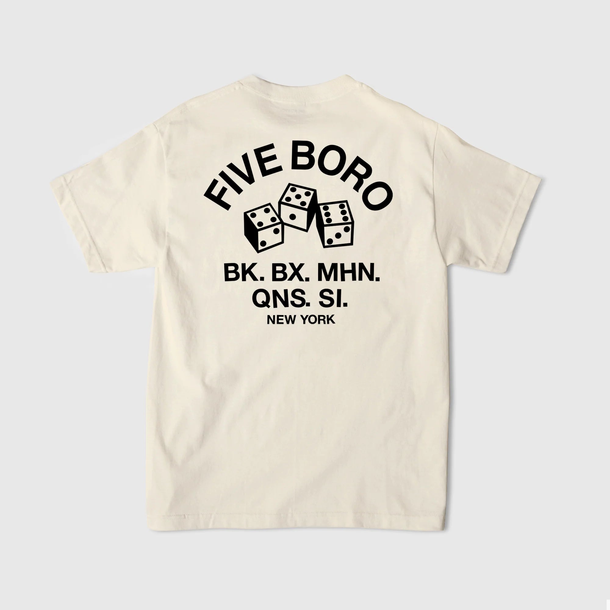 5Boro 4-5-6 Dice Tee - Cream