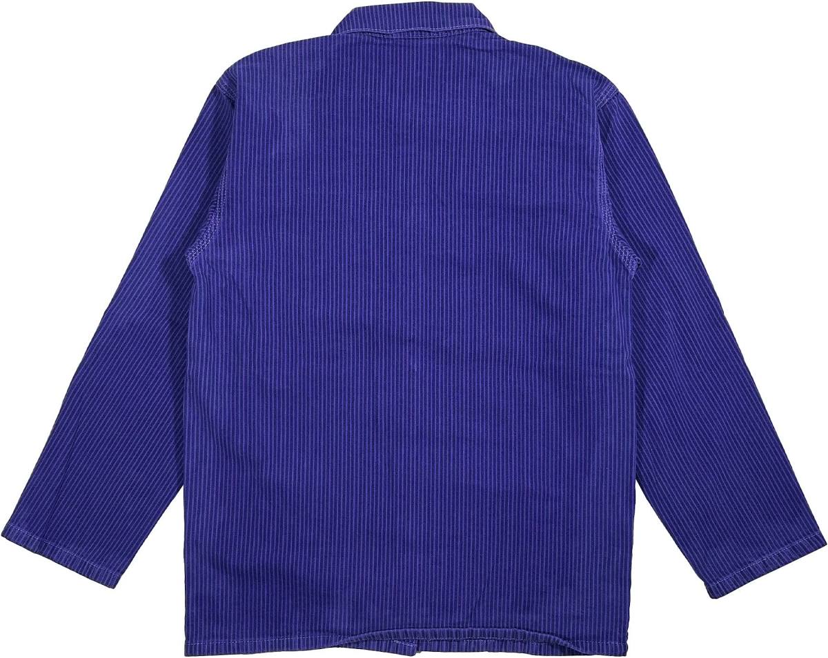 Stan Ray's classic 4 pocket work jacket.

Triple-needle stitch on main seams
4 single-needle patch pockets, with pen pocket
Bar-tack reinforced stress points
Riveted buttons
100% cotton
Made in USA