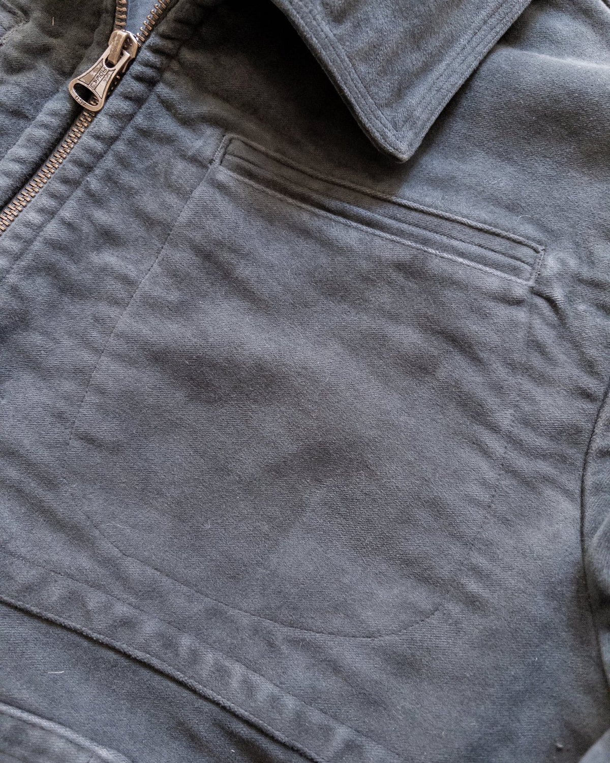 Wythe Moleskin Magnolia Jacket - Faded Black