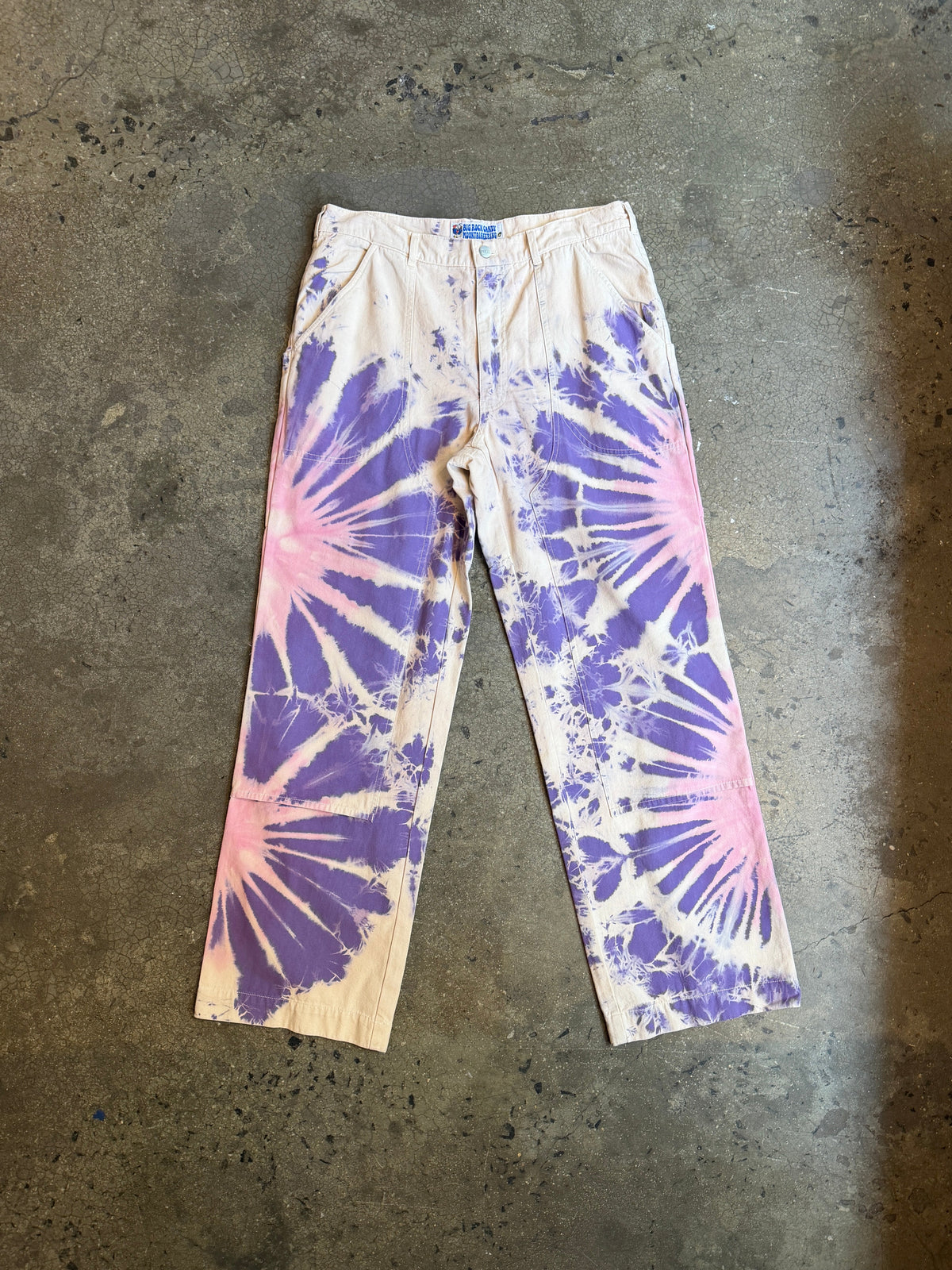 Big Rock Candy Mountaineering Doubleback Canvas Pant - Berry Ripple