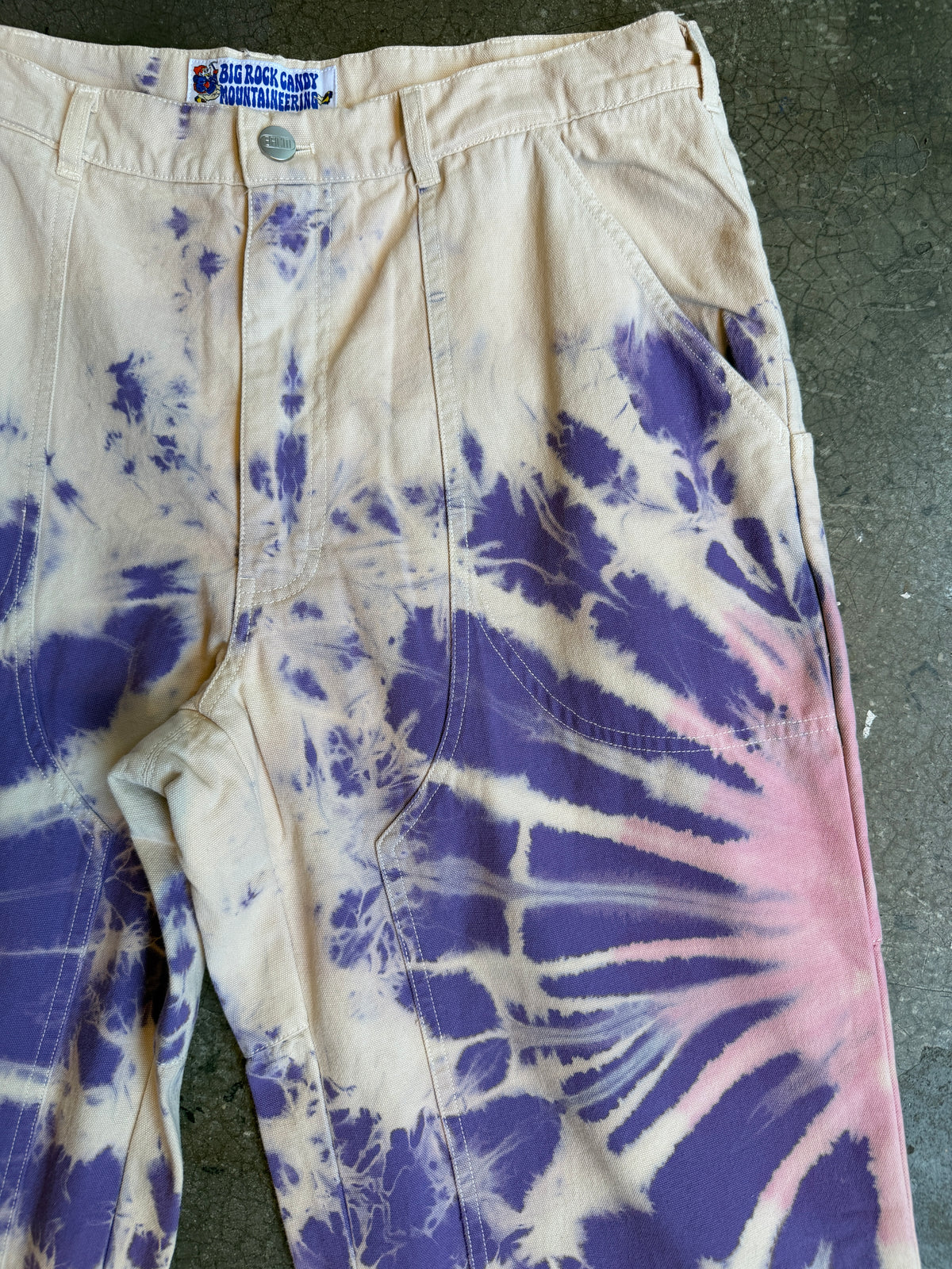 Big Rock Candy Mountaineering Doubleback Canvas Pant - Berry Ripple