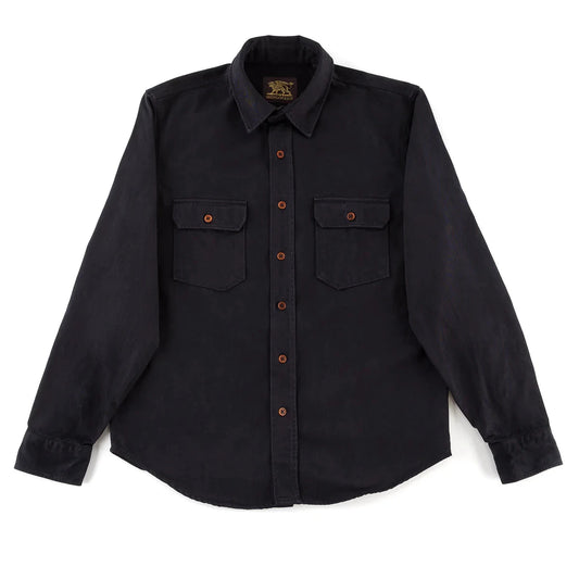 Indigofera - Alamo Shirt Marshall Black Twill