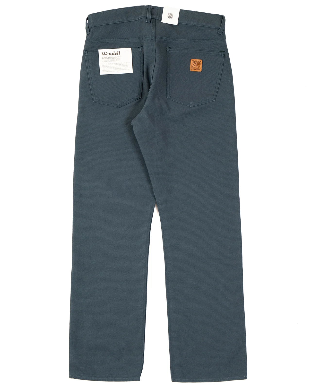 Indigofera - Wendell Pants, Smithson Canvas, Petrol Rinse