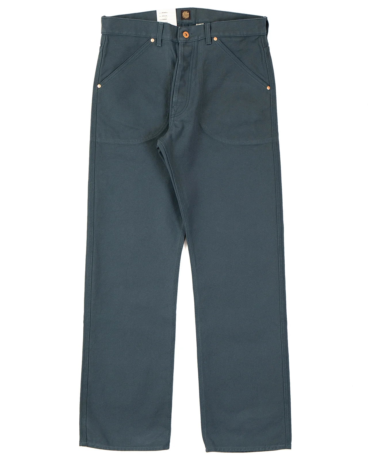 Indigofera - Wendell Pants, Smithson Canvas, Petrol Rinse
