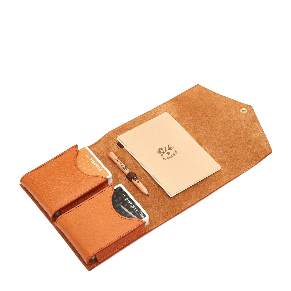 Il Bisonte - Home Accessory Playing Card Holder in leather