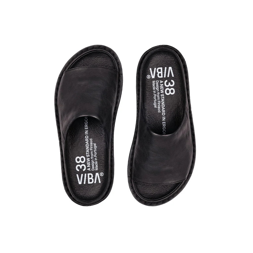 VIBA - SAINT TROPEZ Leather Preto