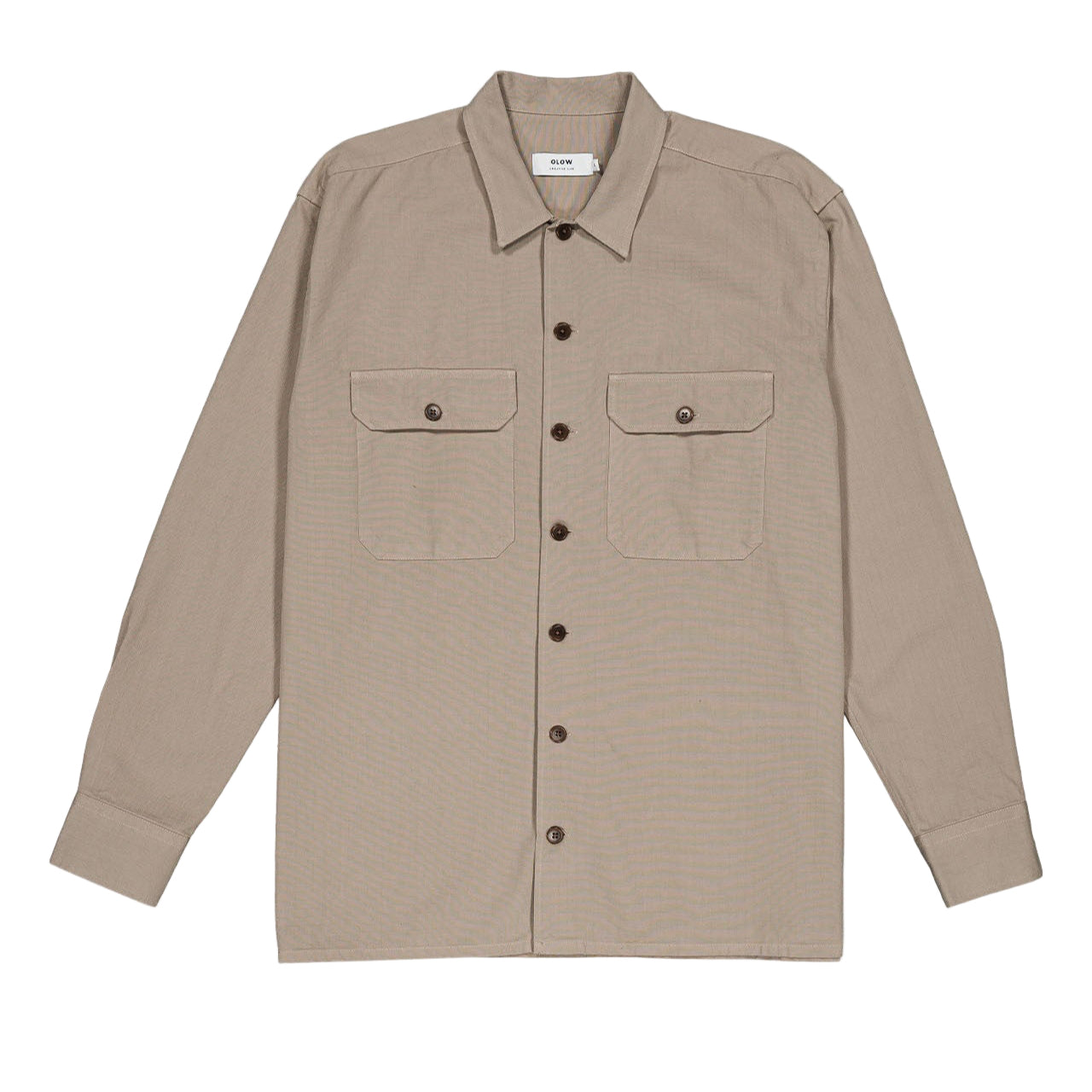 Olow -  Beige Decré Nelder Shirt