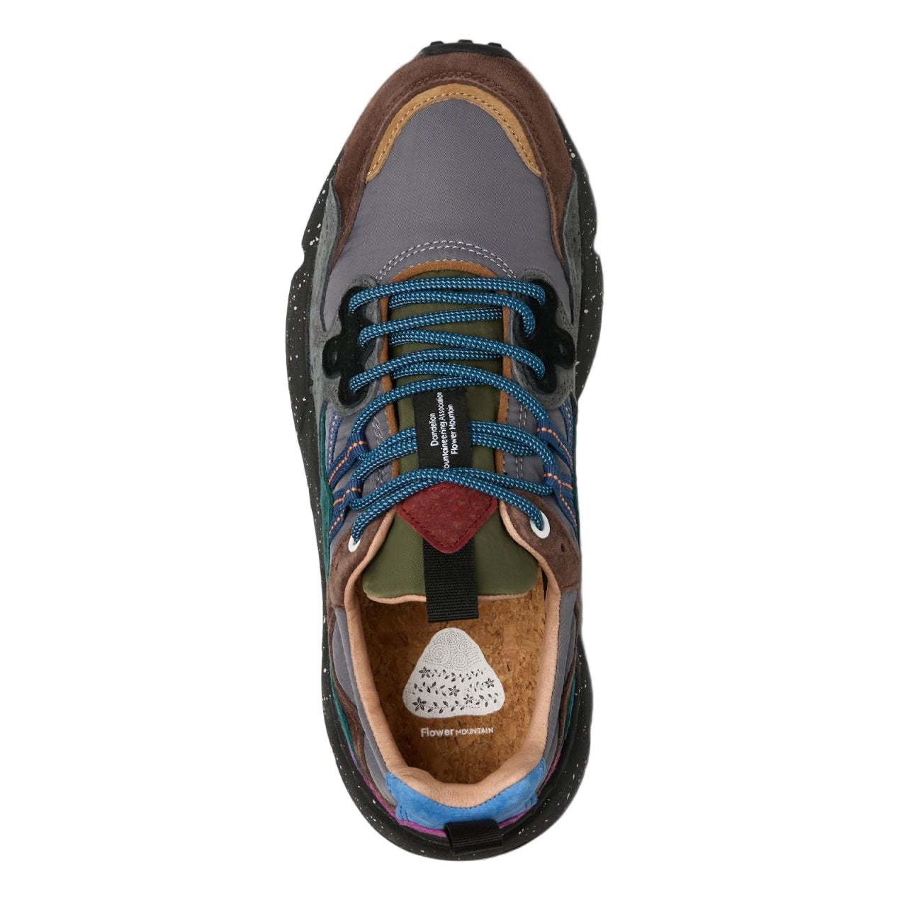 Flower Mountain - Yamano 3 Uni Charcoal grey Sneaker