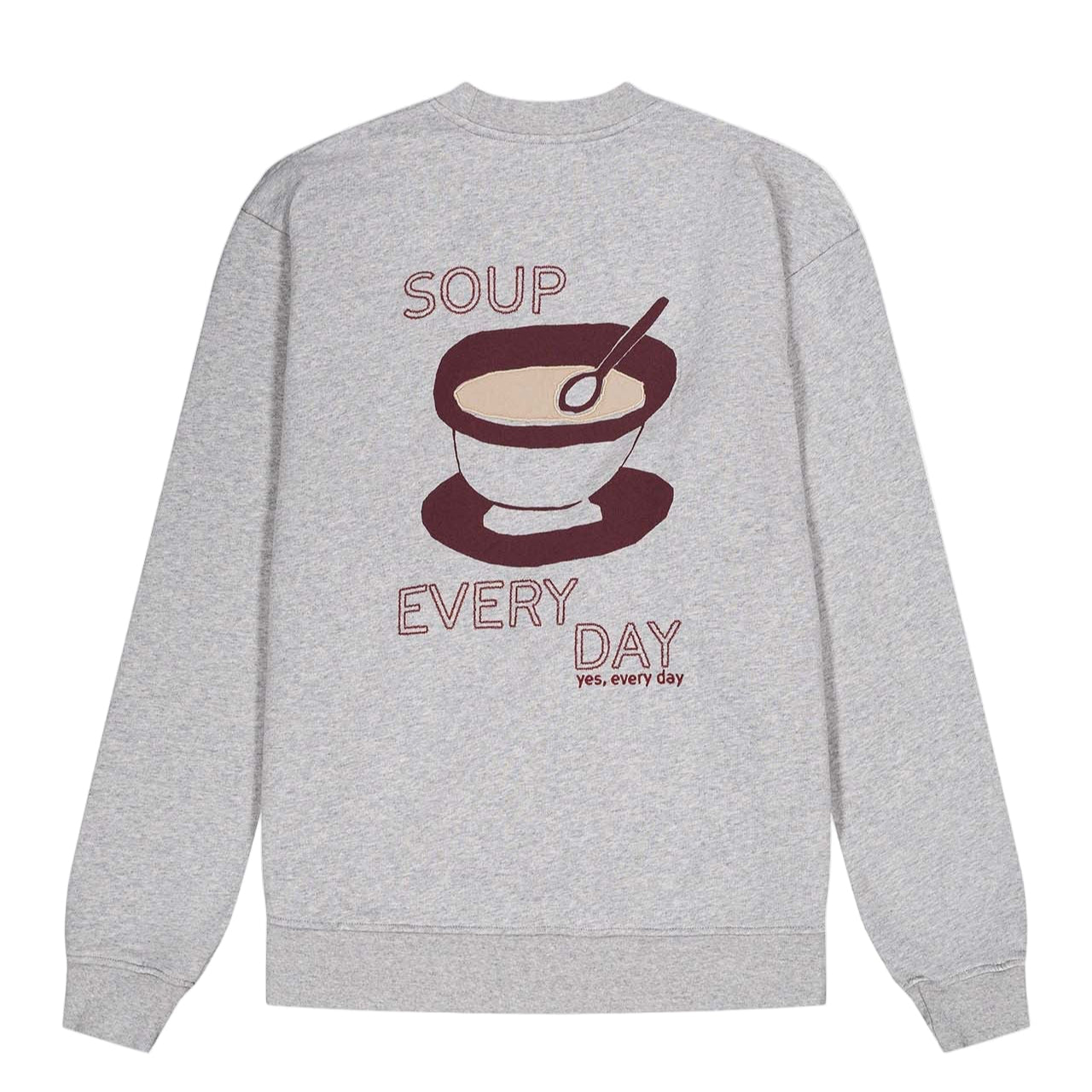 Olow - Mottled Grey Good Soup Sweatshirt