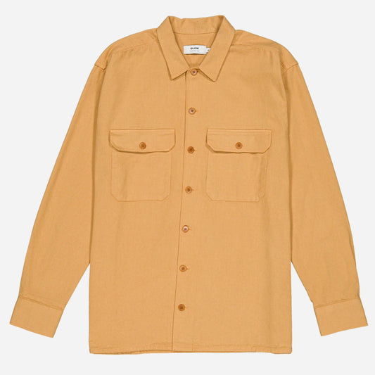 OLLOW - OCHRE DECRÉ MANTECA SHIRT