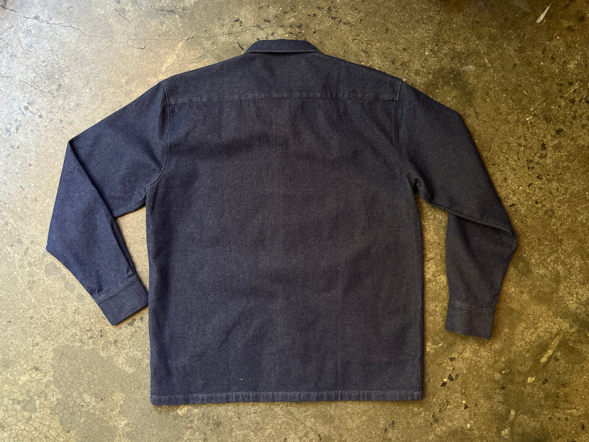 Olow Decré Borhd Shirt – Blue Denim