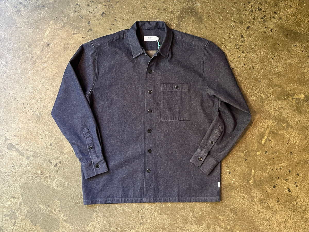 Olow Decré Borhd Shirt – Blue Denim