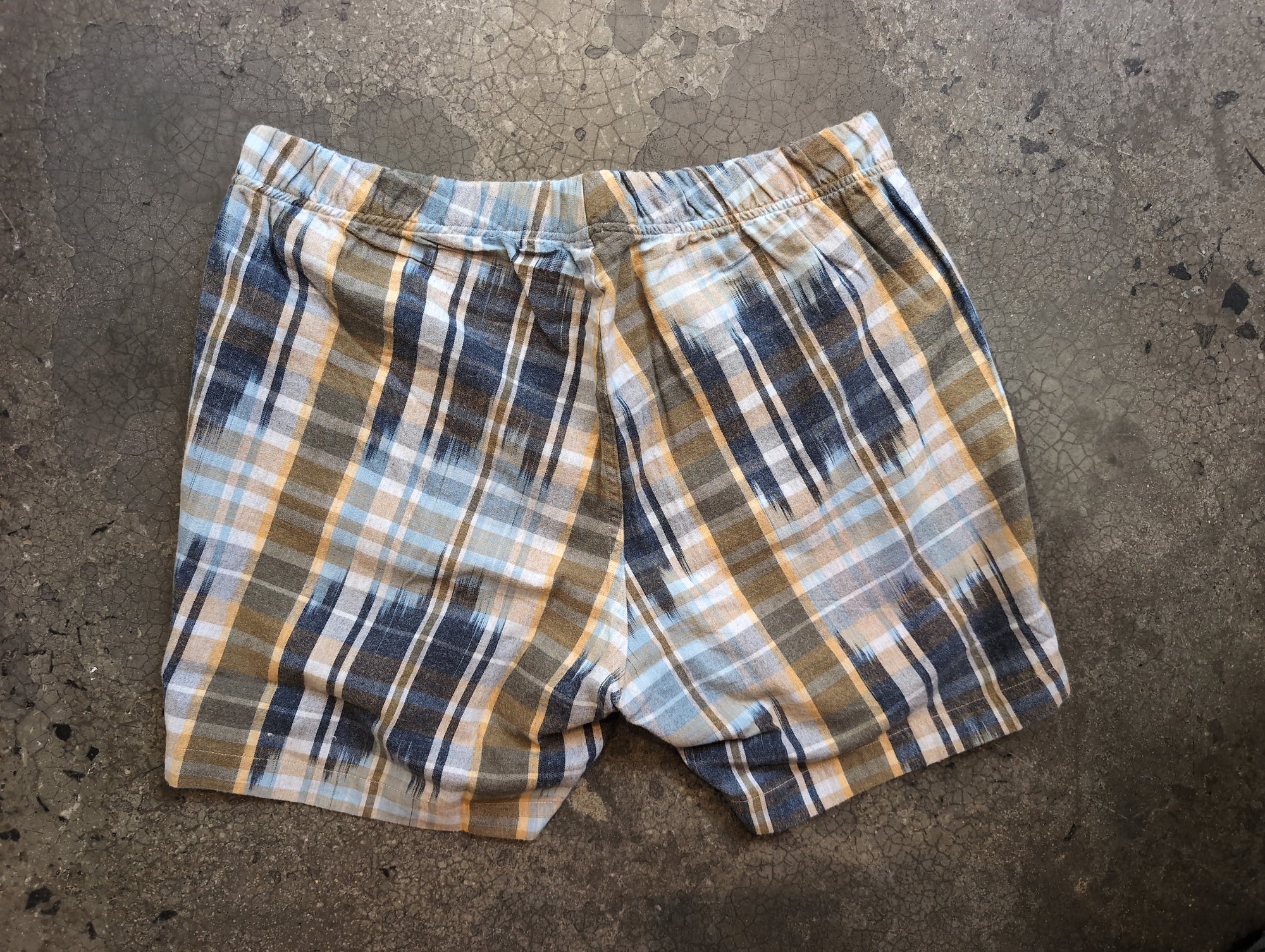 Original Madras Trading Company Boxer Short - Ikat Check