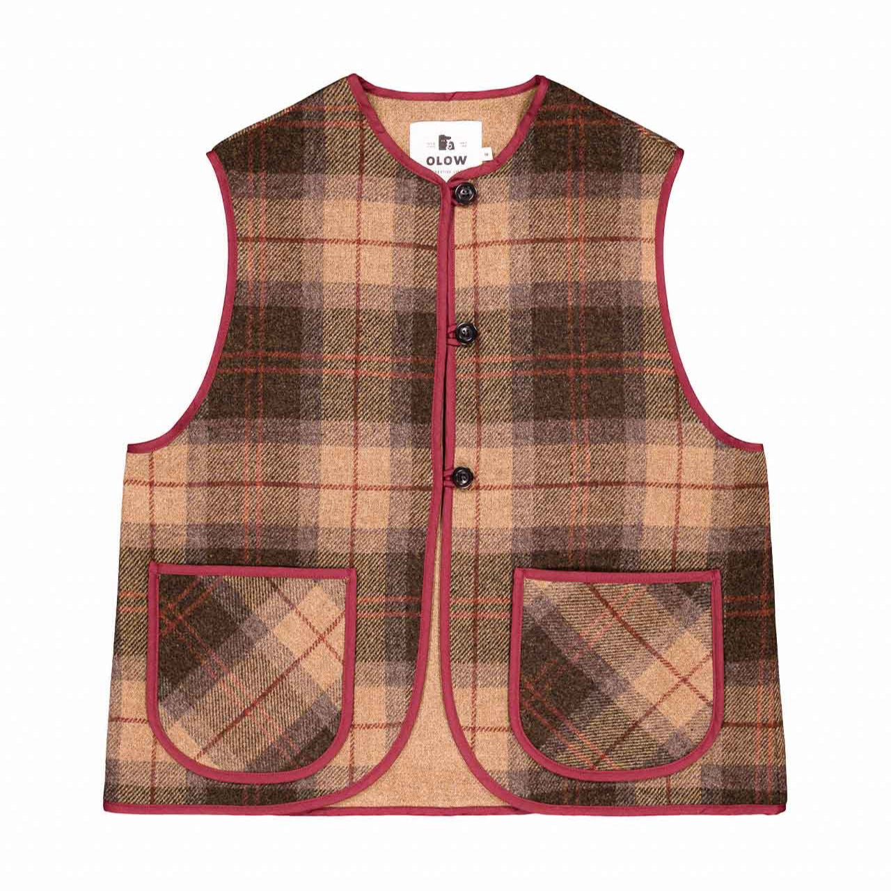 Olow - Sleeveless Shepherd Jacket