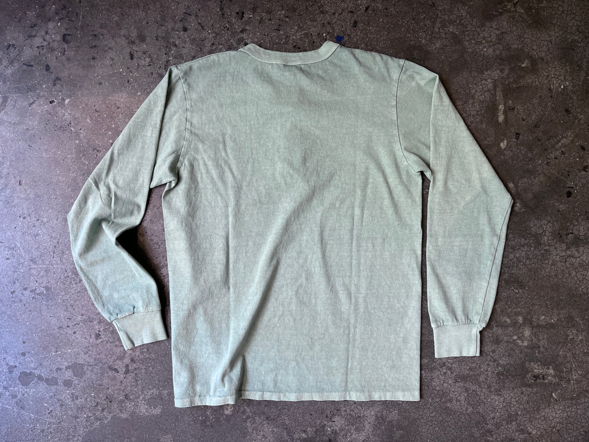 Velva Sheen Longsleeve Henley – Sage