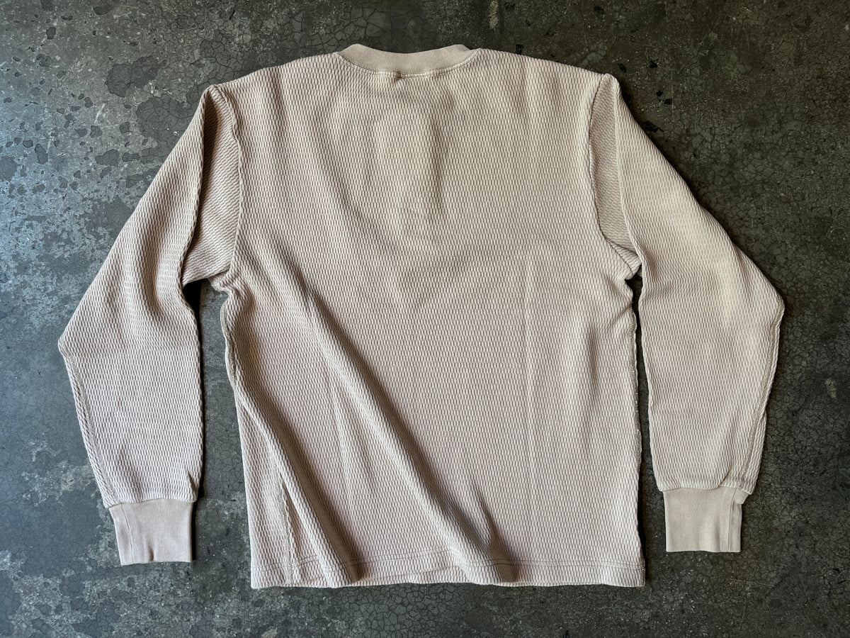 Velva Sheen Longsleeve Military Henley – Coyote