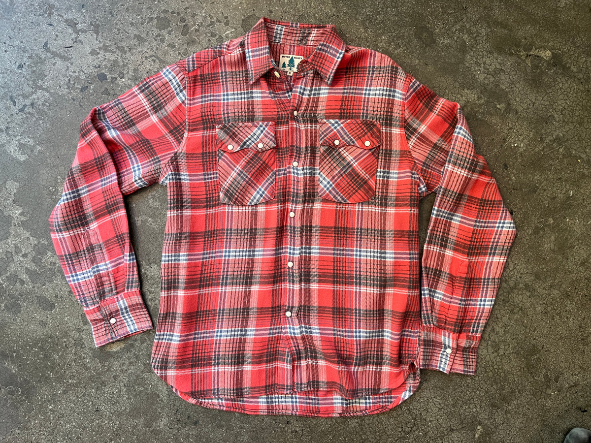 Wythe Washed Flannel Pearlsnap Shirt – Cactus Flower Plaid
