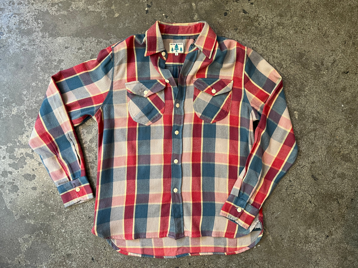 Wythe Washed Flannel Workshirt – Conservation Plaid